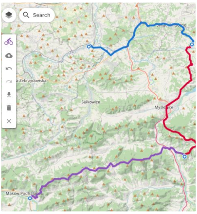 OsmAnd Web Manage Track