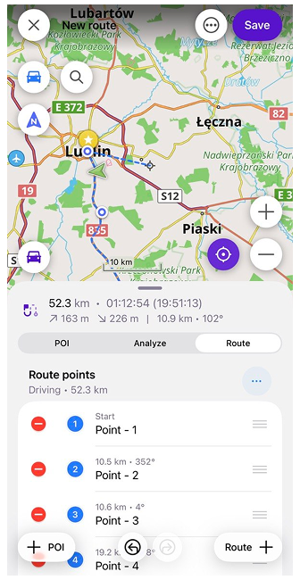 تخطيط مسار آي أو إس