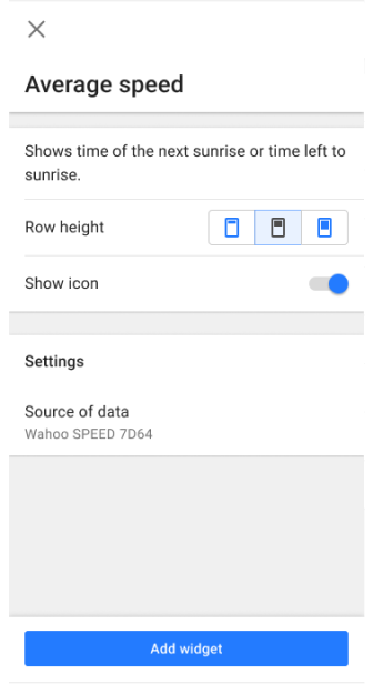 Configure Screen