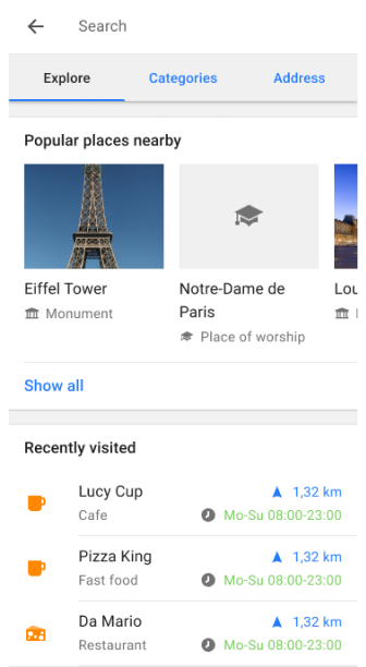 Explore Mode