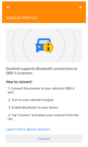 OBD connection