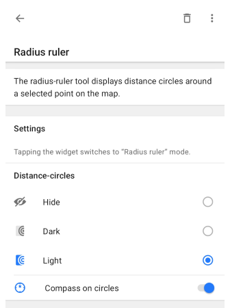 Display position Android