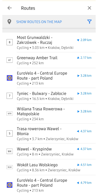 Routes