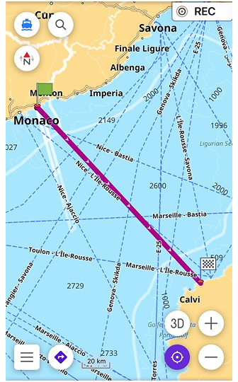 Direct-to-point routing