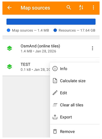 Lista de fuentes en línea