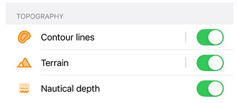 Configurer la carte iOS