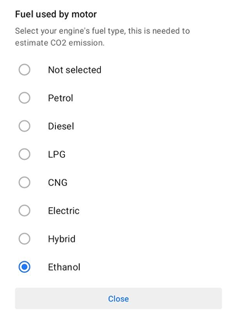 Paramètres de navigation route Android