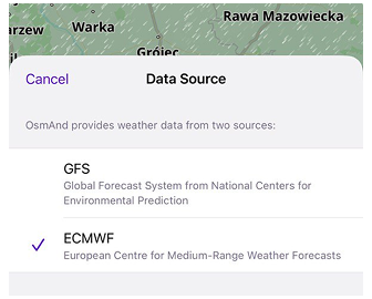 Source de données iOS