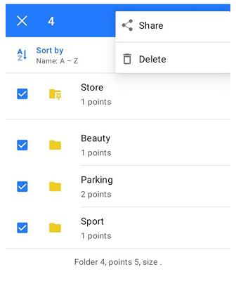 Azioni Preferiti Android