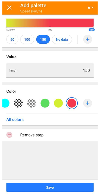 Editor di Palette di Colori 