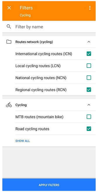 Percorsi sul terreno