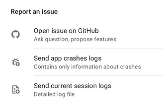 Offline help Android schermafbeelding