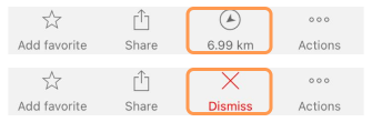 Dodaj akcję edycji markera iOS