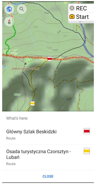 Trasy na ziemi