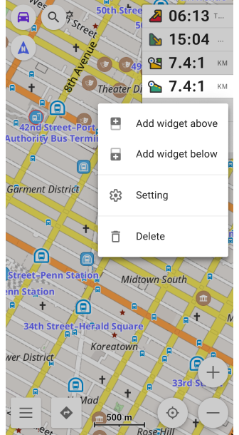 Duplicar widget