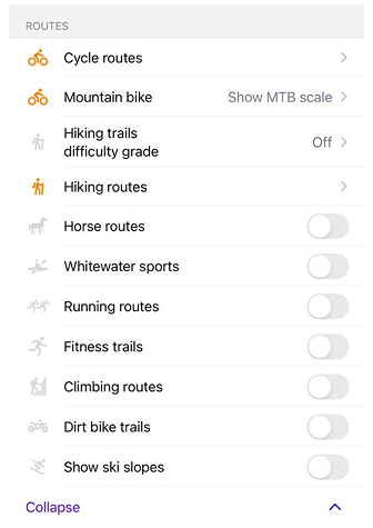 Haritayı yapılandır iOS