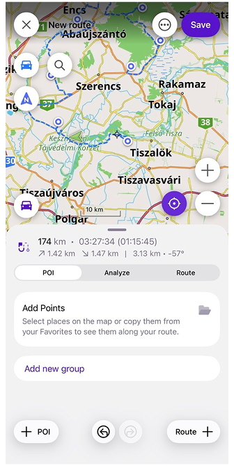 Планування маршруту ios