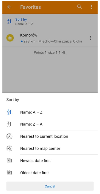 Обране android