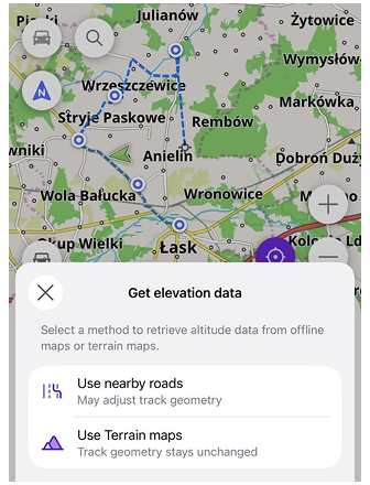Планування маршруту iOS